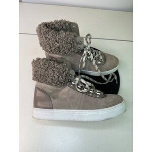Sam Edelman Women’s Size 8.5M Luther Faux Shearling Boot Taupe